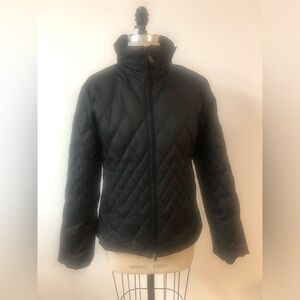 Post Card Black Ski Jacket/Winter Coat